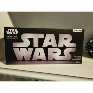 Star Wars Logo Light Wall Mountable & Freestanding 2 Light Modes Paladone,Disney